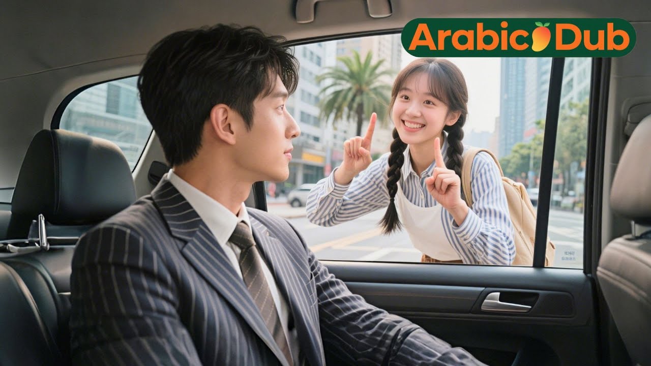 💖علشان تعدي المقابلة، بنت تستخدم شباك السيارة مراية وتبتسم، ما دَرَت إن CEO شافها وعشقها!