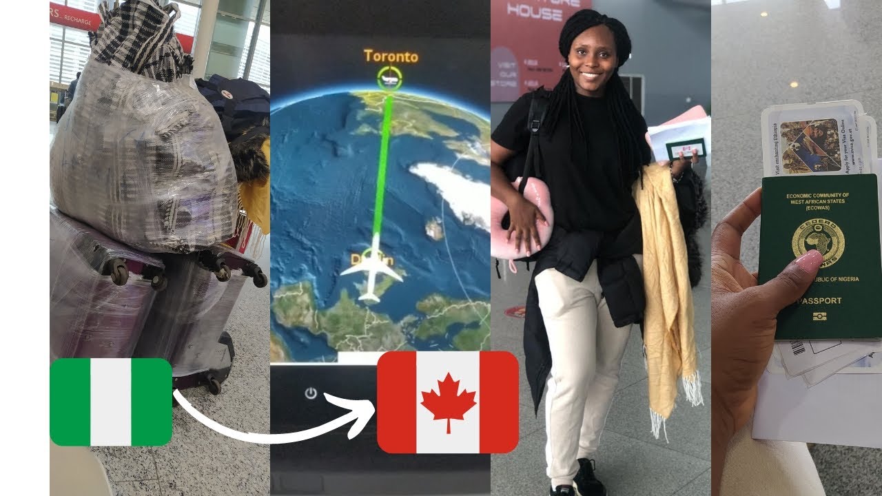 Travel vlog|| Moving from 🇳🇬Nigeria to 🇨🇦Canada as an International student