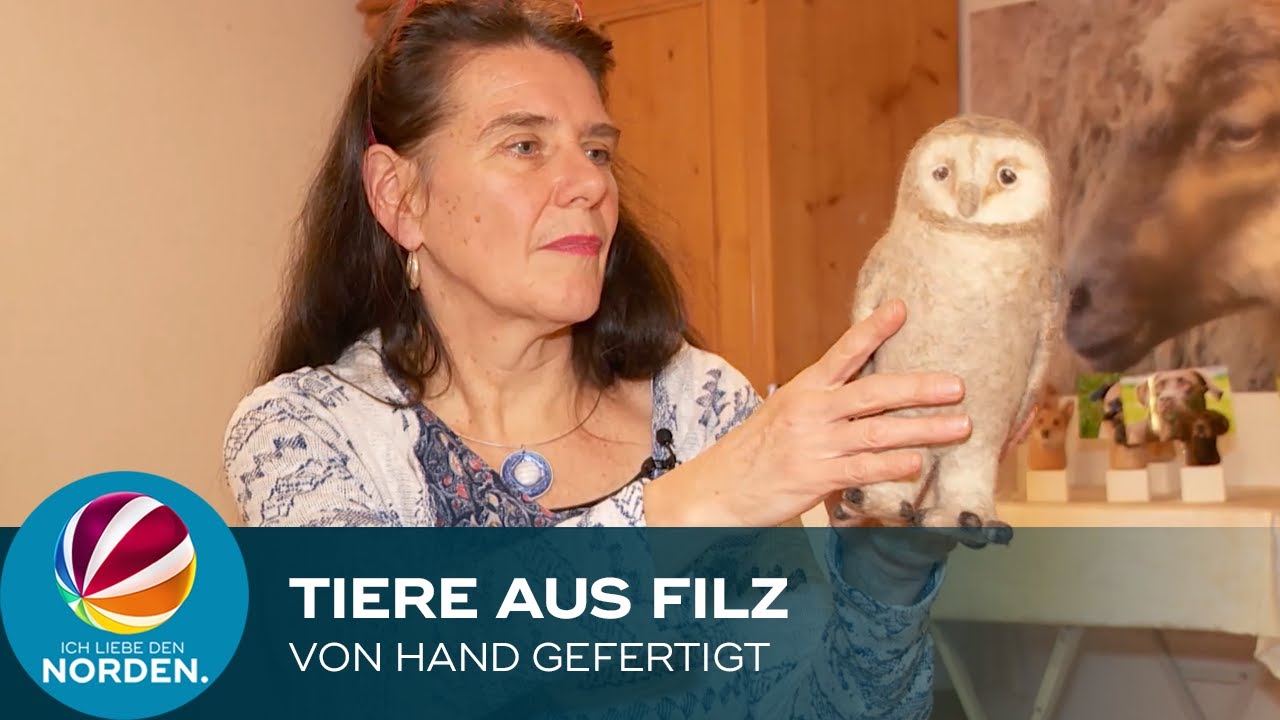 Filztiere aus Handarbeit: Künstlerin aus Lüchow-Dannenberg fertigt Modelle für Tierliebhaber