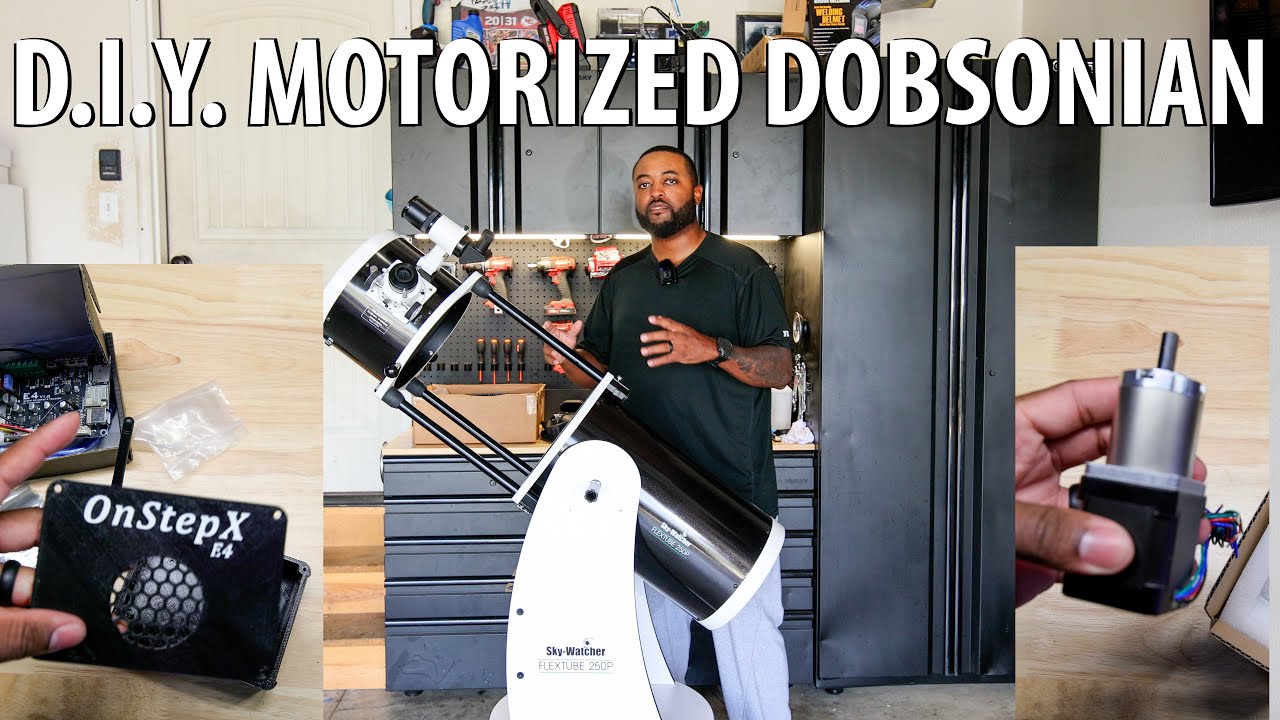 DIY Motorized Dobsonian Telescope With OnstepX Part I
