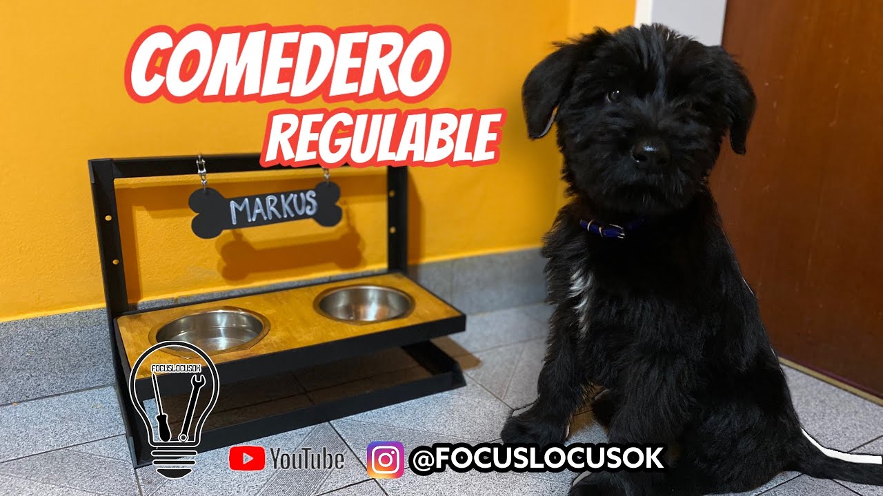 COMEDERO REGULABLE PARA MASCOTAS
