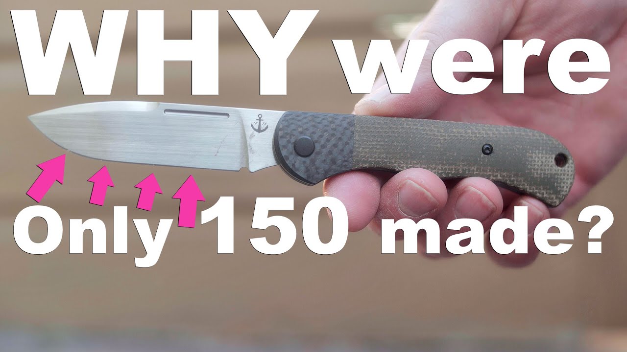 Why did they only make 150 of this slipjoint? Tuya Tortuga EDC knife review.