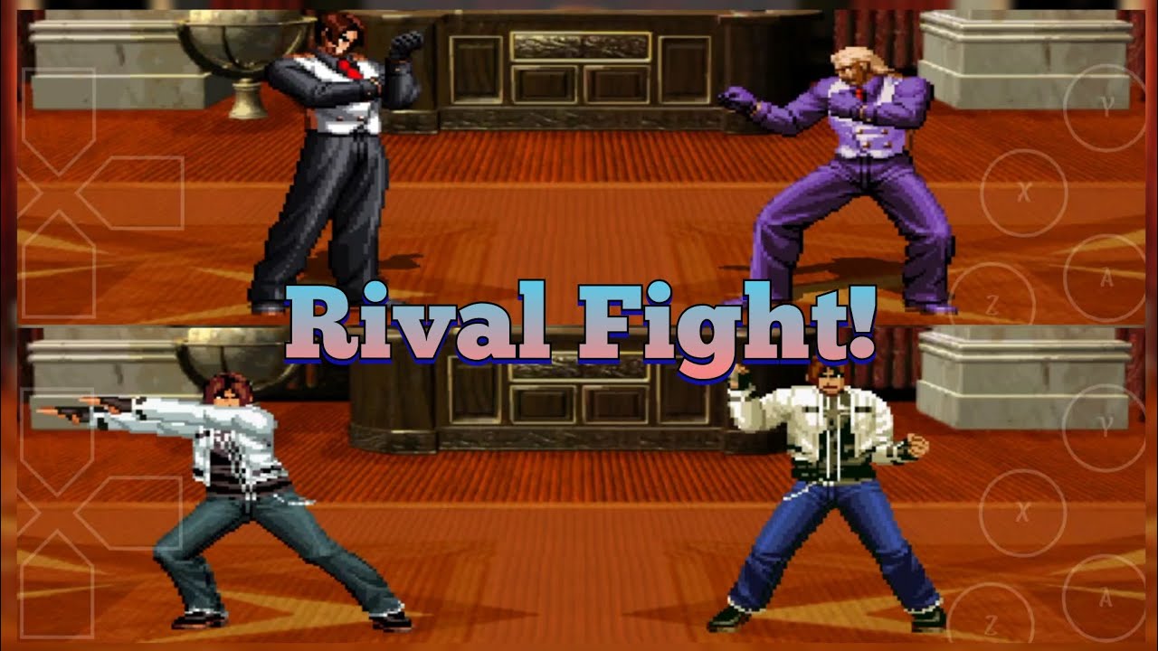 Rival Fights, Kyo Comedian Clones and Young Geese Howard, KoF Memorial Level 3 Final Edition