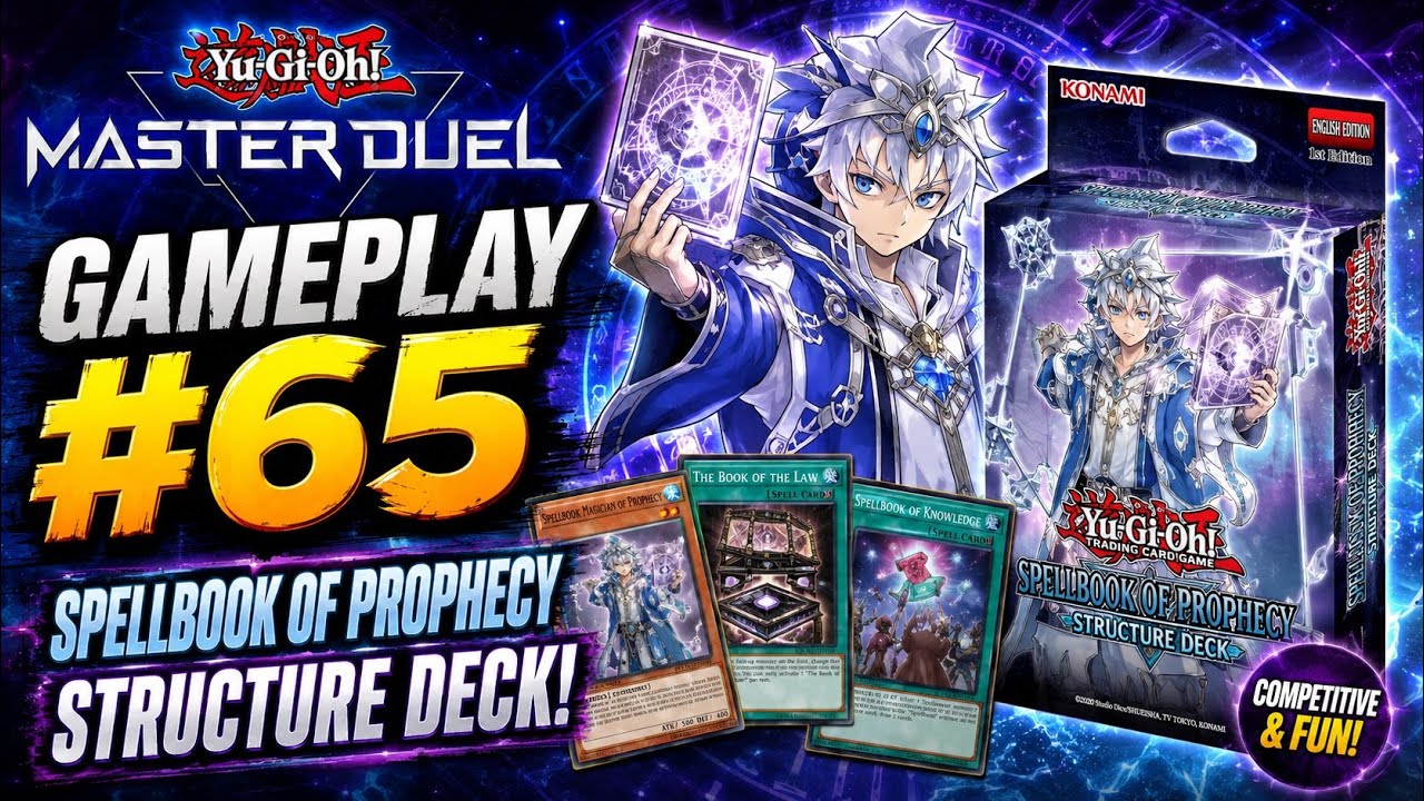 Yu-Gi-Oh! Master Duel: Gameplay #65 - Spellbook of Prophecy Structure Deck!