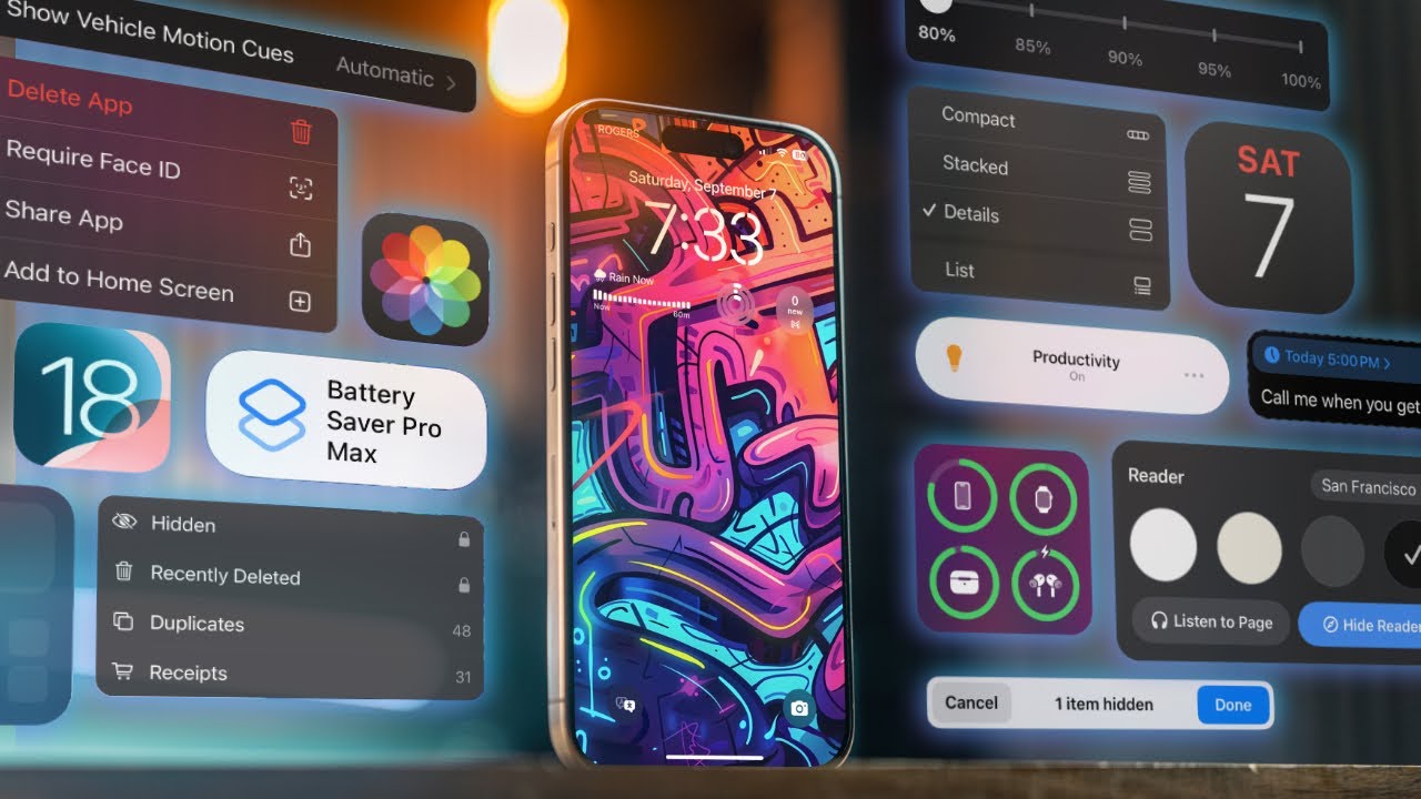 Как я настроил iOS 18, чтобы сохранить рассудок