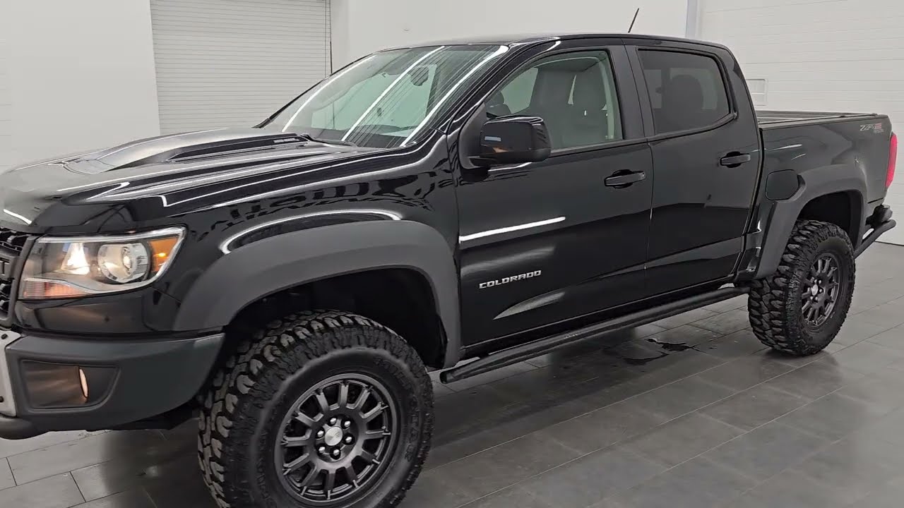 2022 CHEVROLET COLORADO ZR2 BISON BLACK 4K WALKAROUND 16133ZA