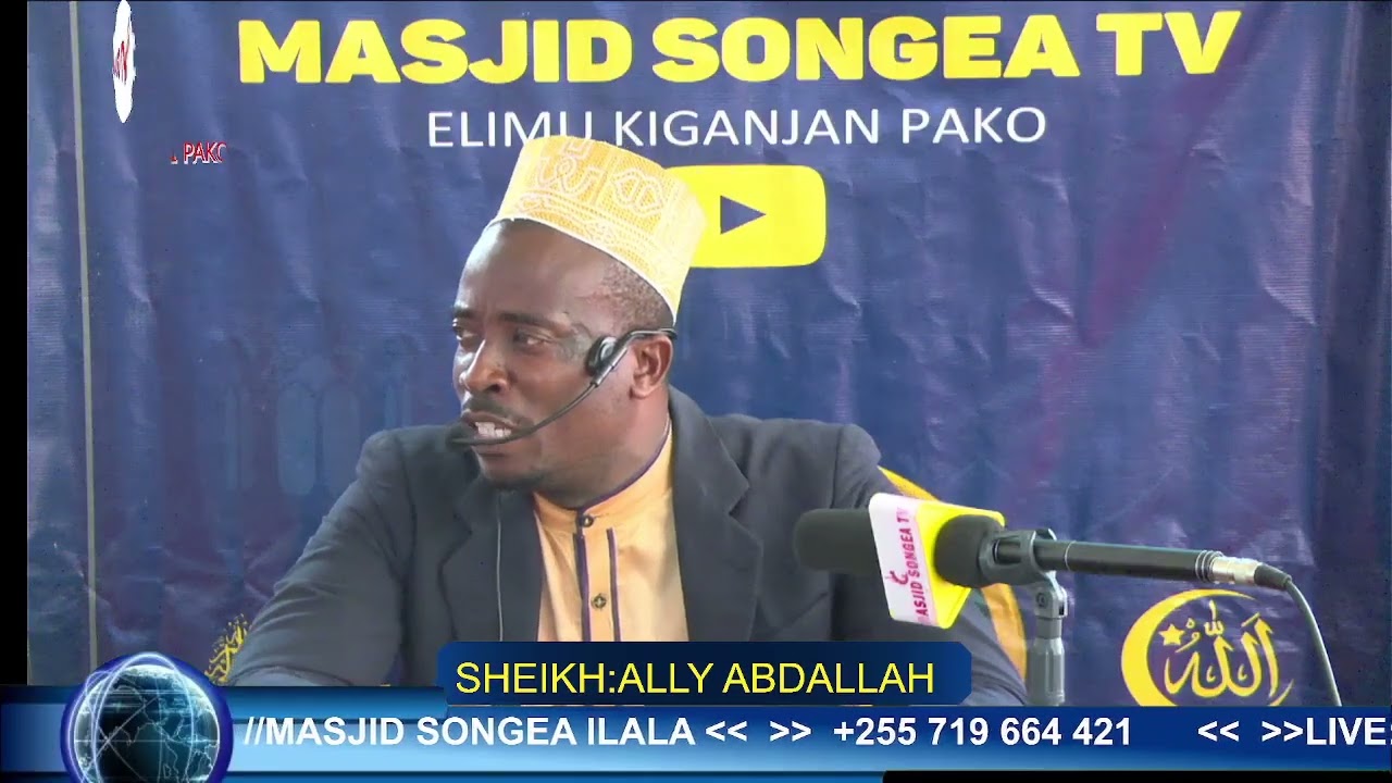KISA CHA  NABII ADAMU NA IBIRISI  CHA SISIMUA WAUMINI MASJID SONGEA RAMADAN 19