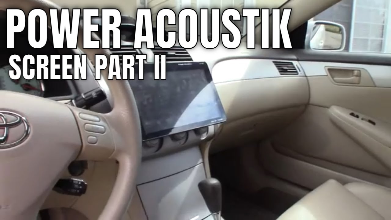 Power Acoustik 10 inch Screen Car Stereo Review |  Part 2