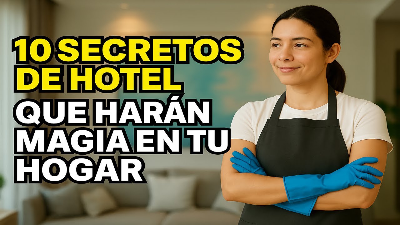 10 SECRETOS de Los Hoteles 5 Estrellas Que Harán MAGIA EN TU CASA | Organización y limpieza diaria