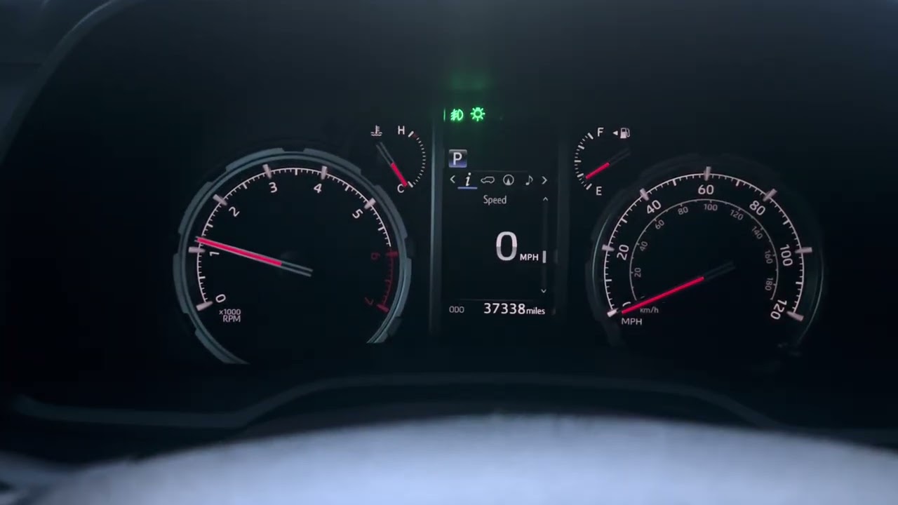 4Runner TRD PRO cold start