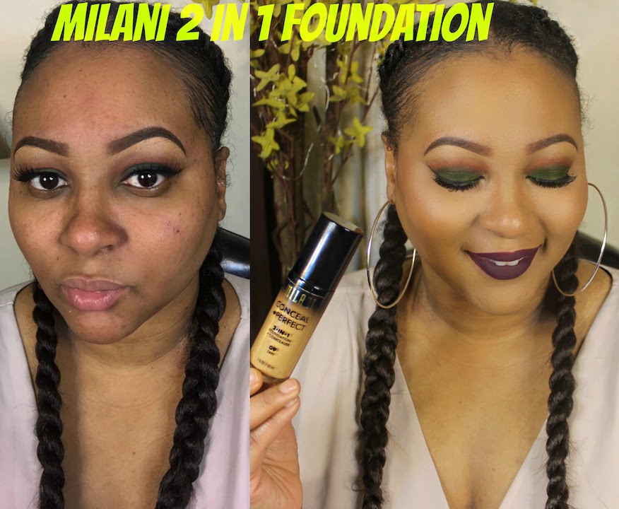 Milani Conceal + Perfect  2 in 1 Foundation Review