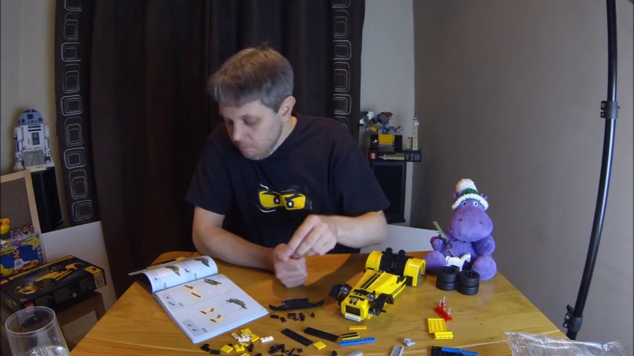 LEGO Ideas Caterham Seven 620R 21307 - build time lapse
