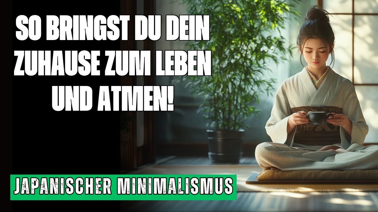 JAPANISCHER MINIMALISMUS: 5 TÄGLICHE PRAKTIKEN FÜR EIN HAUS, DAS ATMET