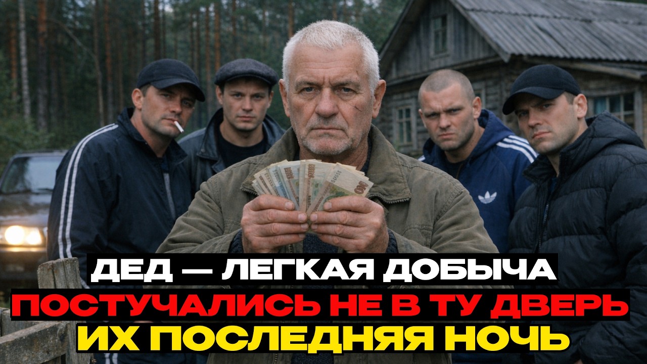ШПАНА РЕЖИЛА ОГРАБИТЬ ДЕДА-ВЕТЕРАНА, НО НЕ НА ТОГО НАПАЛИ! ЭТО ИХ ПОСЛЕДНЯЯ НОЧЬ