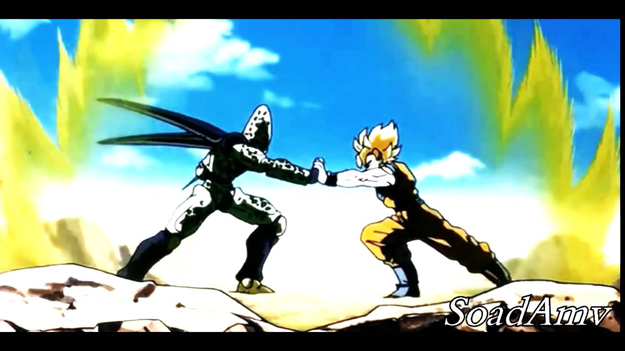 [Amv] Goku Vs Cell All that Remains ♪