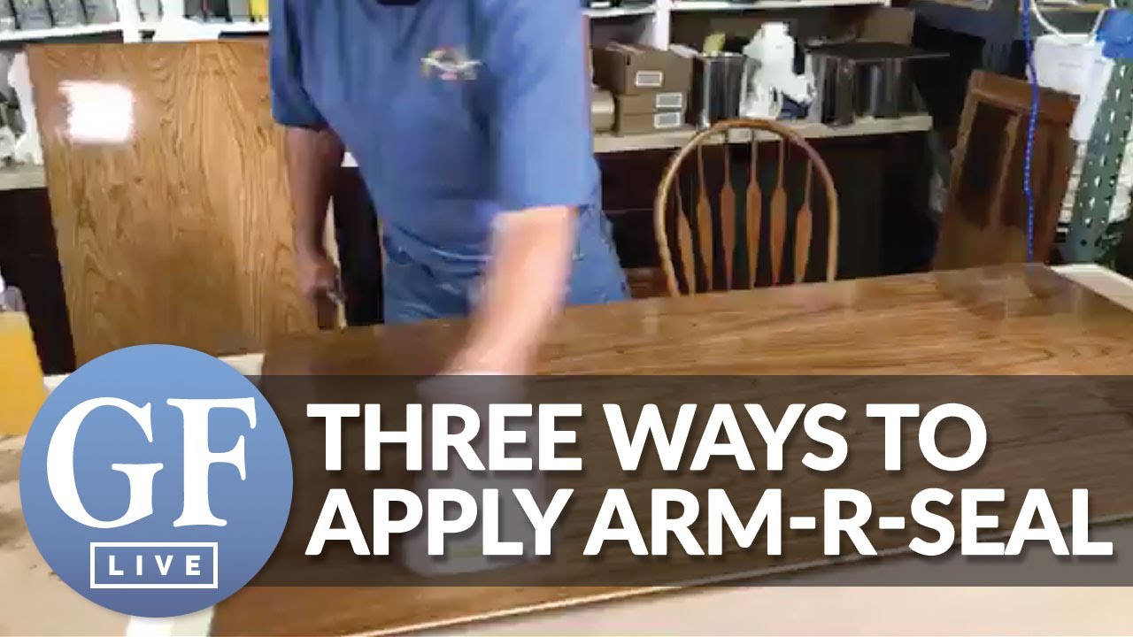 Rob Szwedo talking all about Arm-R-Seal Oil Based Topcoat! | FB Live | General Finishes