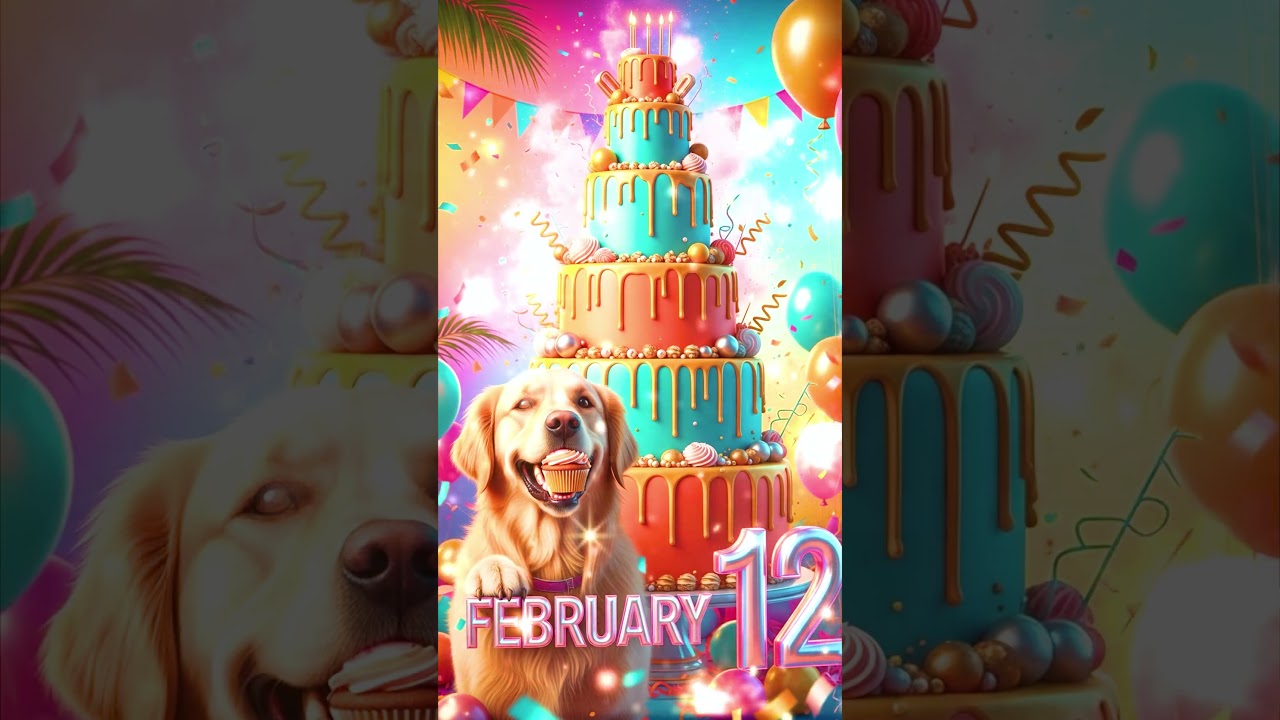 🎉 Happy Birthday to You | February 12 Special Birthday Song 2026 🎂
