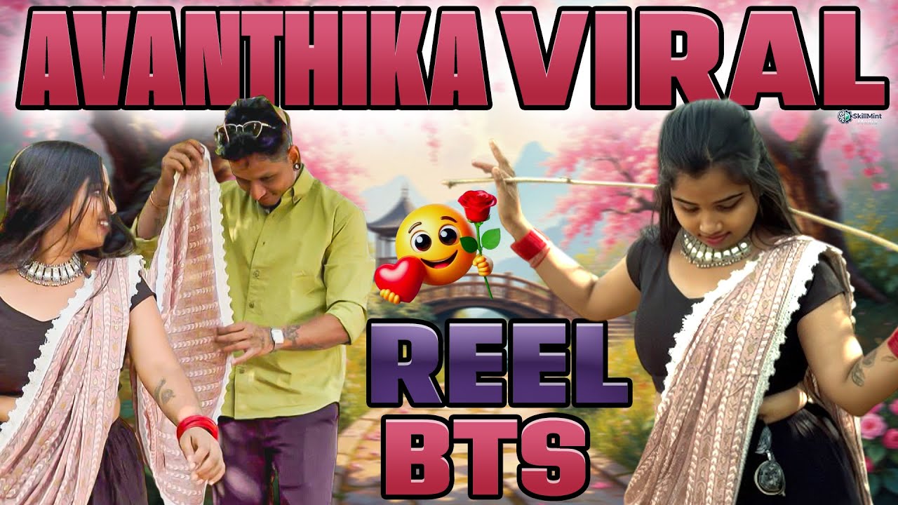 Avanthika Viral Reel BTS #rahulavanthikavlogs #bts #reels #instagram