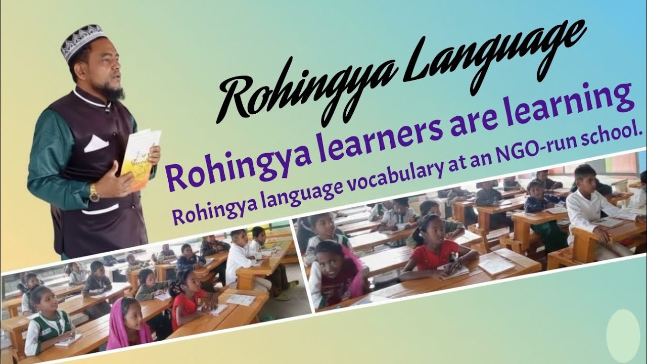 Learning Rohingya language Vocabulary.