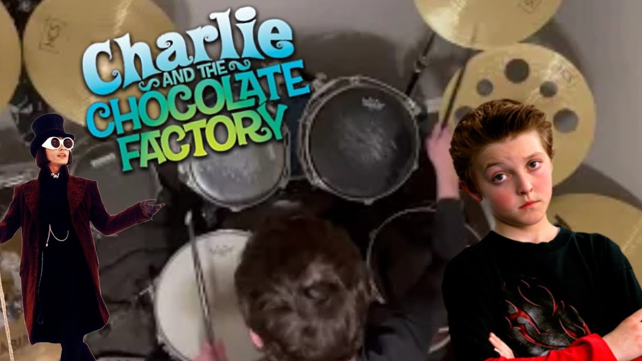 Charlie And The Chocolate Factory (Mike Teavee) - Danny Elfman (Drum Cover) (With Metal Drums)