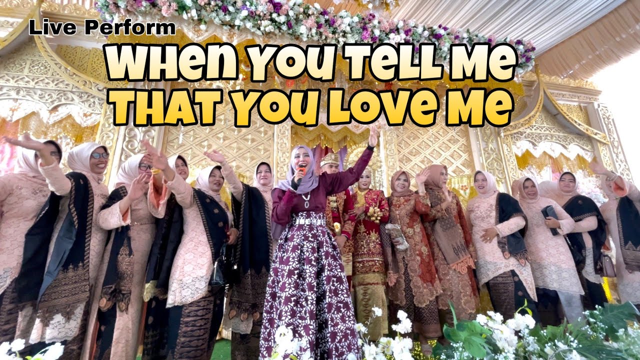 Live performance tgl 28 November 2021 ( permintaan nyanyi bersama pengantin )