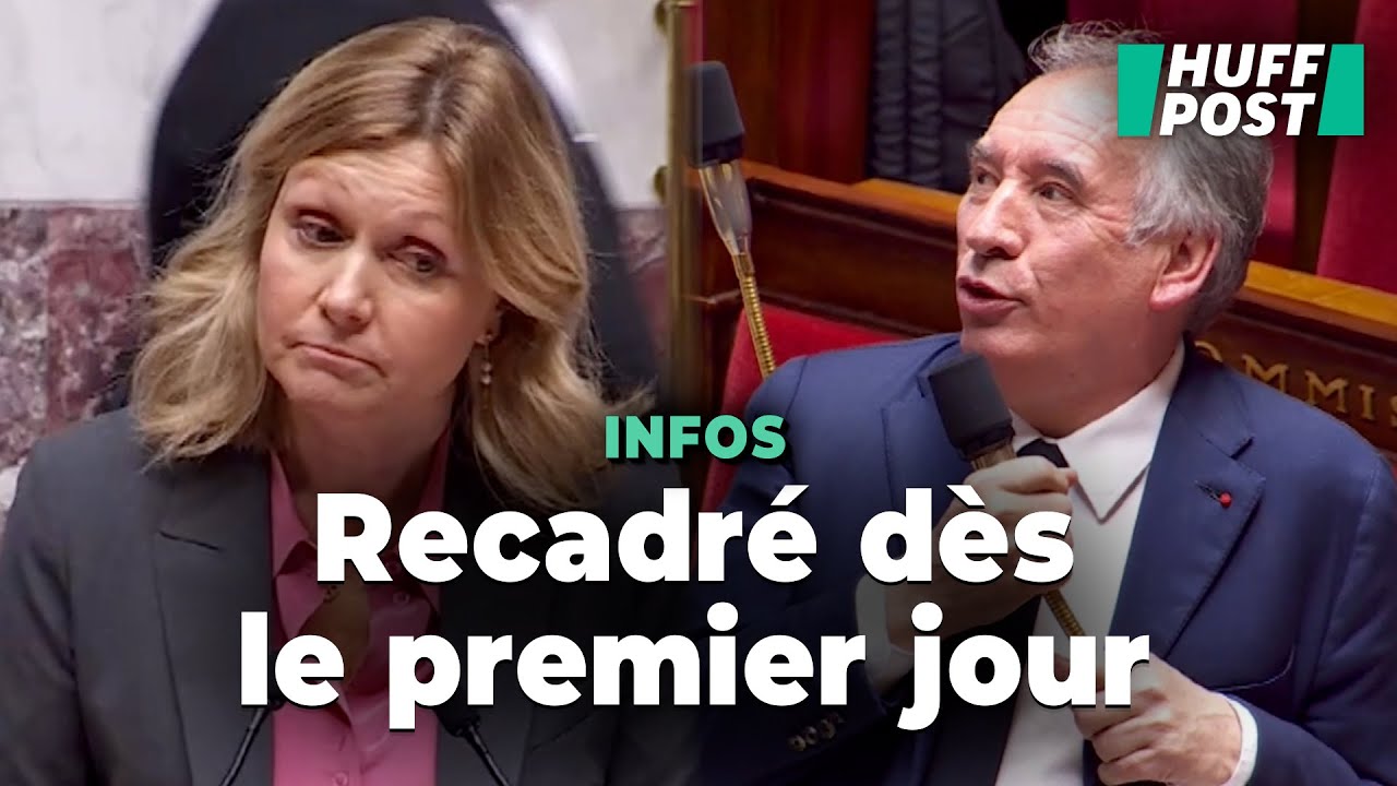 François Bayrou rappelé à l’ordre par Yaël Braun-Pivet pour sa première séance à l’Assemblée