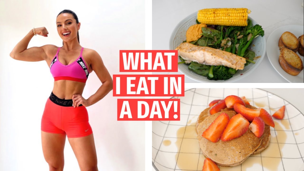 WHAT I EAT IN A DAY!! REALISTIC , HEALTHY MEALS | Krissy Cela