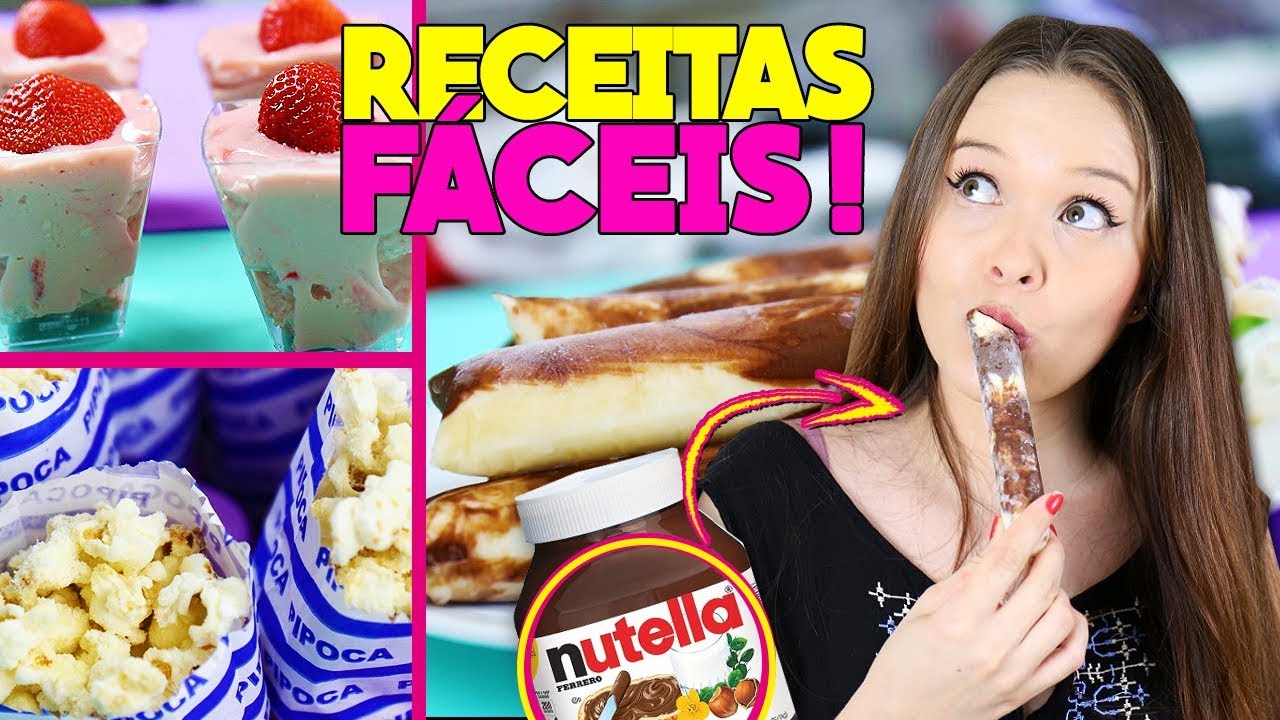 3 RECEITAS QUE TODO ADOLESCENTE DEVERIA TESTAR #7 DAIANE PORTELA