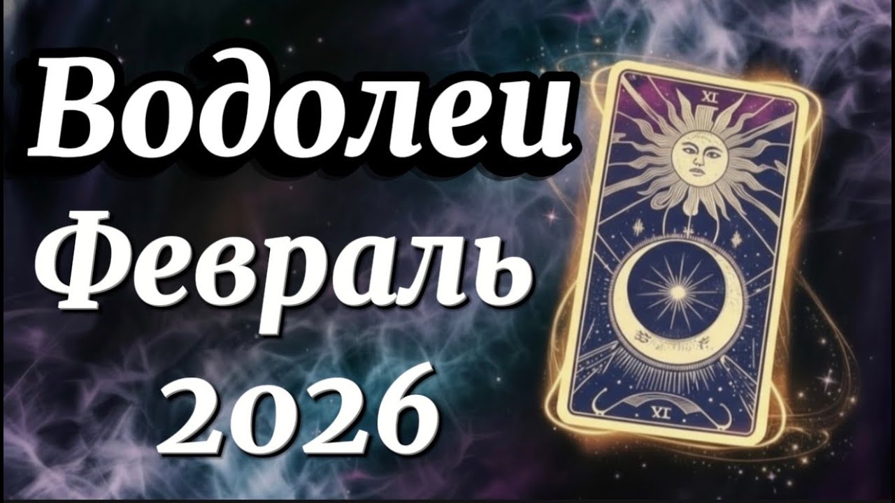 Водолеи♒️Февраль!Одна неожиданность месяца изменит всё к лучшему!