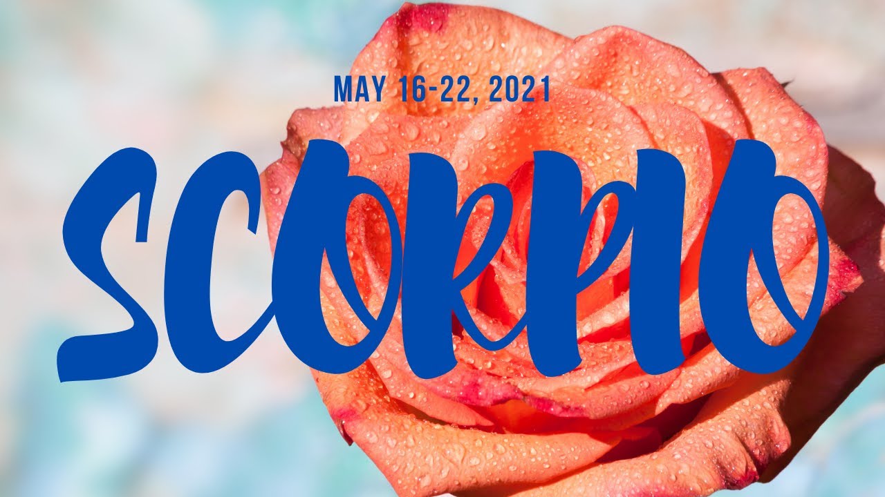 SCORPIO TAROT READING | A happy and free Scorpio! | MAY 16-22nd, 2021