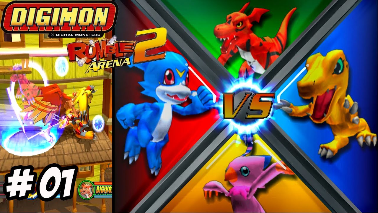 Digimon Rumble Arena 2 GamePlay #1 