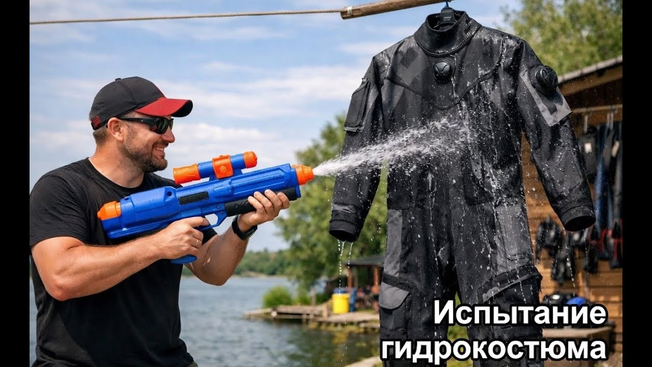 Испытание Гидрокостюма сухого