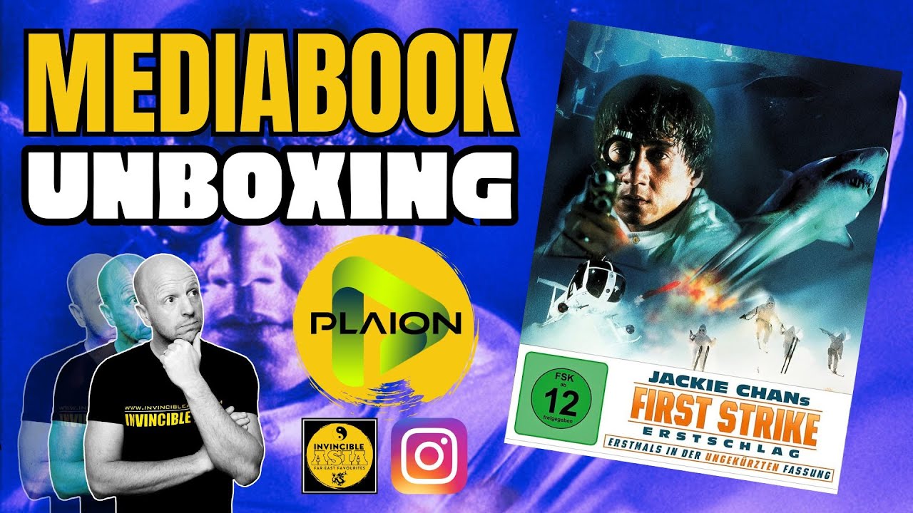 FIRST STRIKE 警察故事4之簡單任務 - Plaion German Mediabook Blu-ray Unboxing & Review