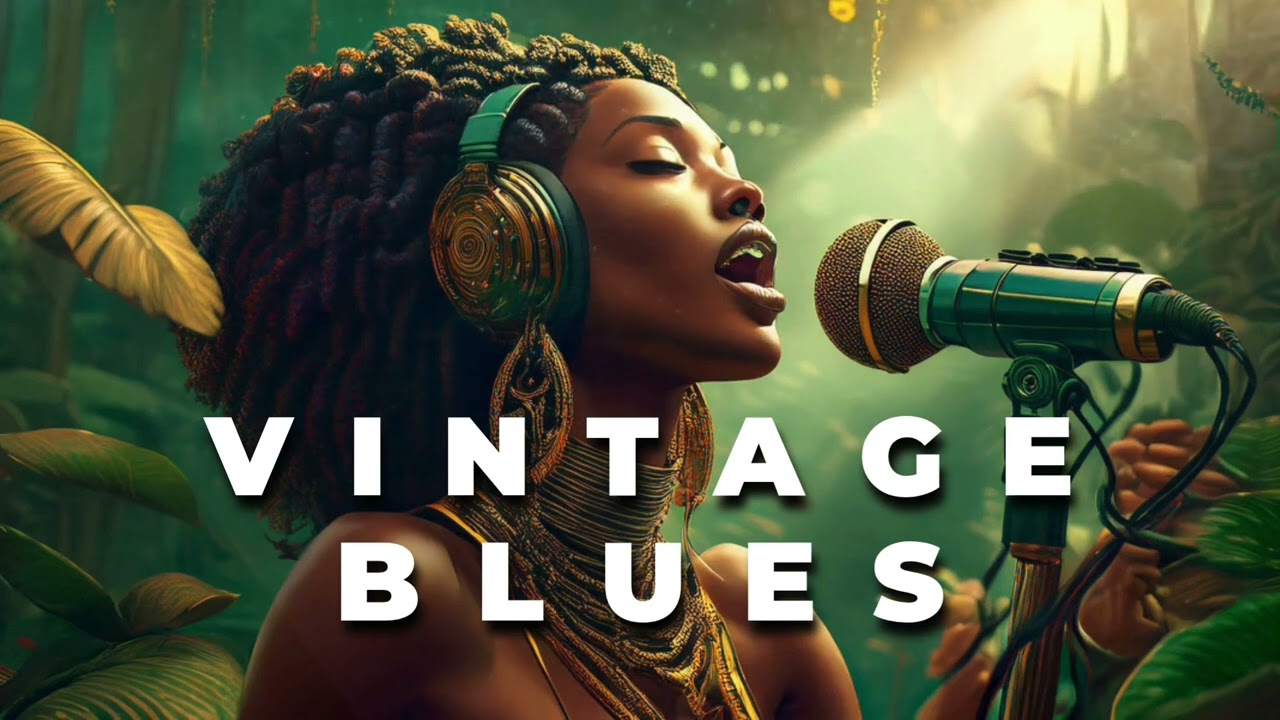 #3 Vintage Blues Music [🎙Raw Soulful Vocals ] Relaxing Night Escape l Retro&nbsp;Classics&nbsp;Style