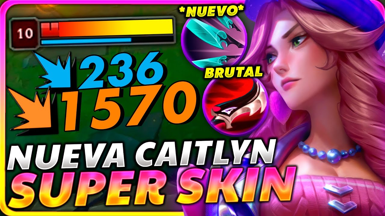 💥¡+1782 DAÑO CADA 20 SEGUNDOS! *NUEVA CAITLYN ROMPECORAZONES* HACE LLORAR con SU BUILD DEFINITIVA!