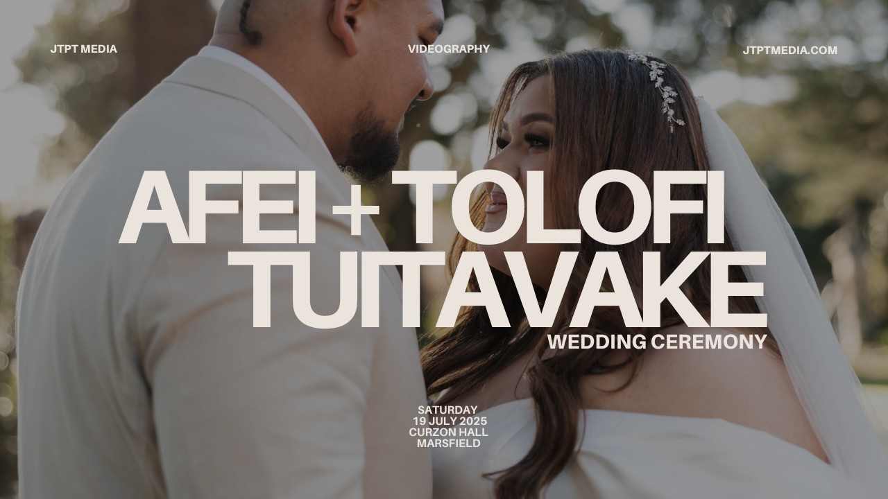The Wedding of Afei and Tolofi Tuitavake | Ceremony