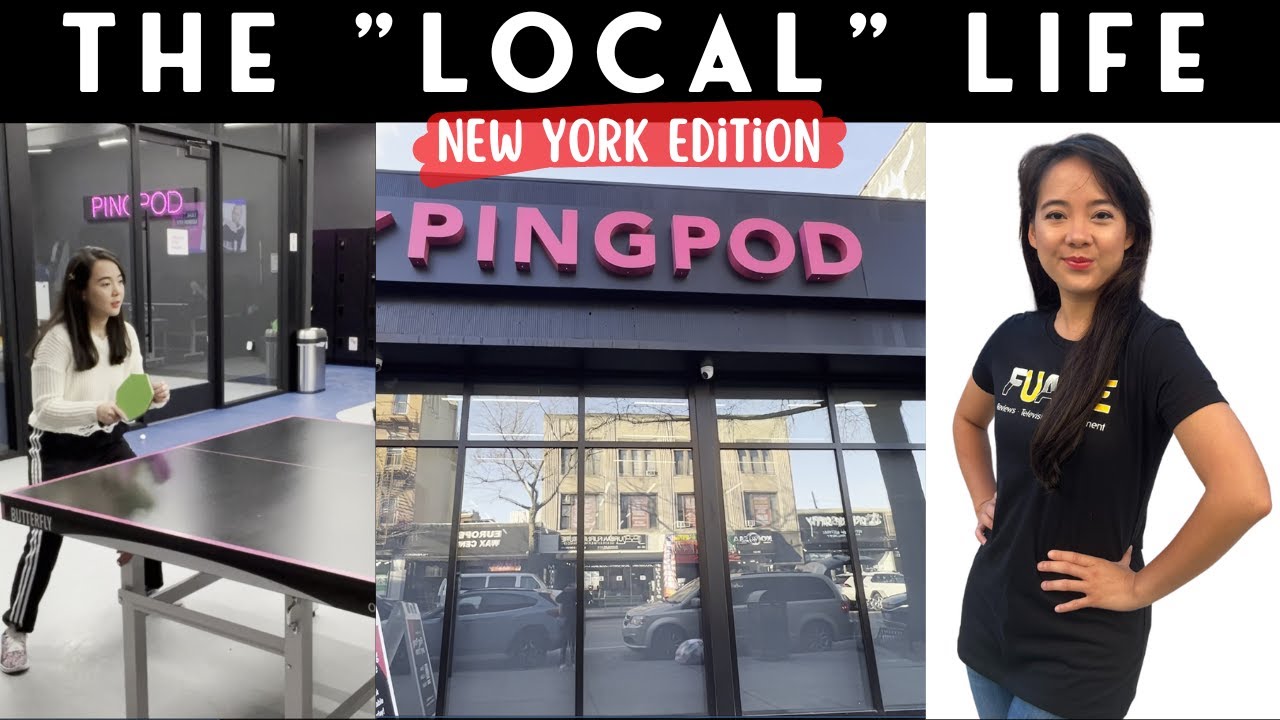 PingPod NYC's Hi-Tech 24-hour Table Tennis and Ping Pong! Top Things To Do In New York City!