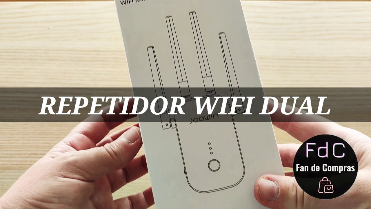 Review JOOWIN Repetidor WiFi 1200Mbps Amplificador Señal WiFi Banda Dual 2.4GHz y 5GHz WIFI AC