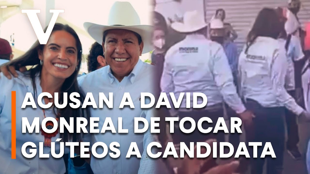 Acusan a David Monreal de tocar gl&uacute;teos a candidata, ambos lo negaron