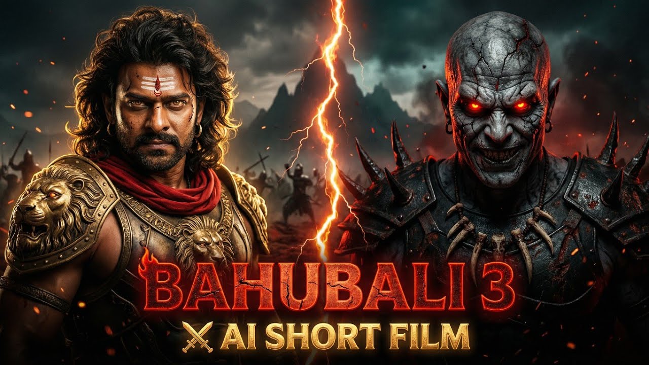 BAHUBALI 3: THE RISE OF RAKTABIJA | OFFICIAL TRAILER | BAHUBALI AI SHORT FILM 
