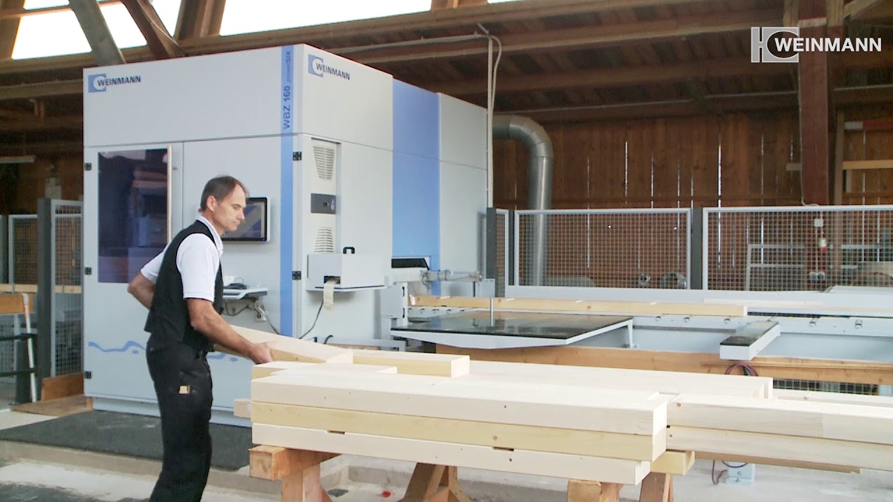 Abbund aller 6 Bauteil-Seiten mit der BEAMTEQ B - 660