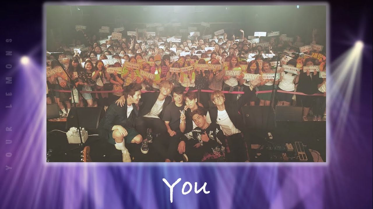 You - Day6 Line Distribution