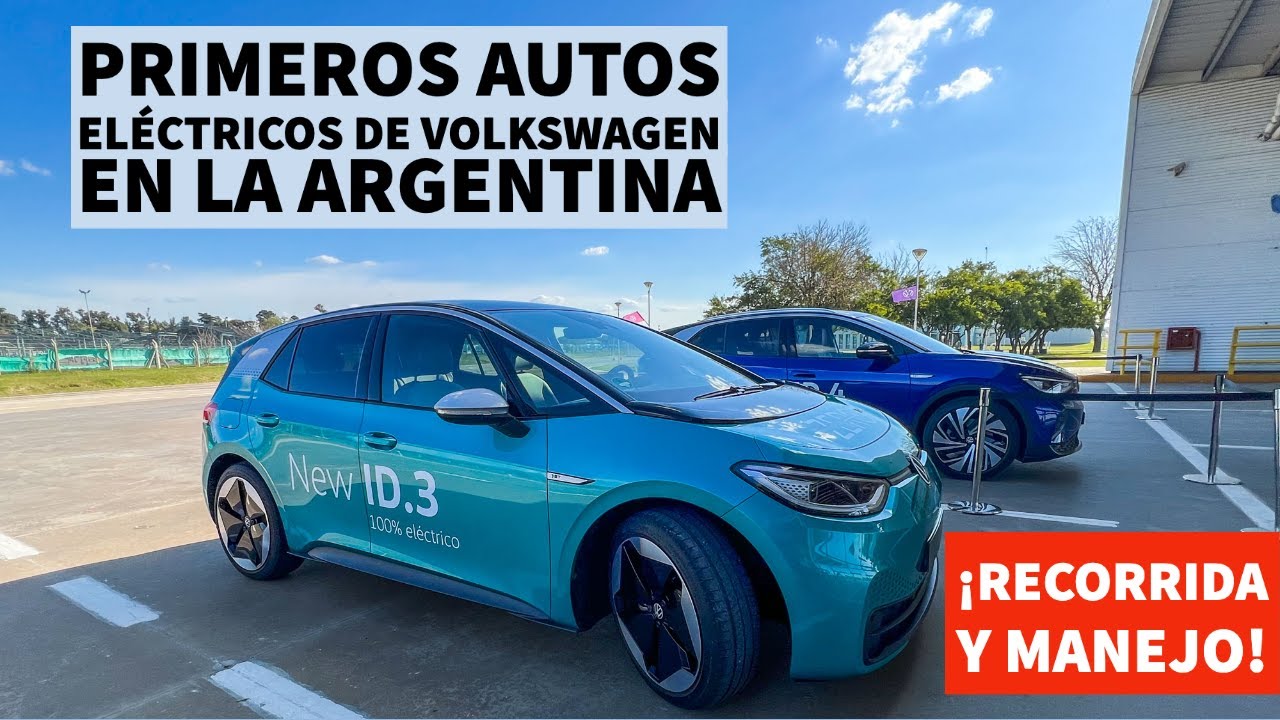 Manejé los primeros autos 🚗🔌 eléctricos de VW en la Argentina ID.3 & ID.4