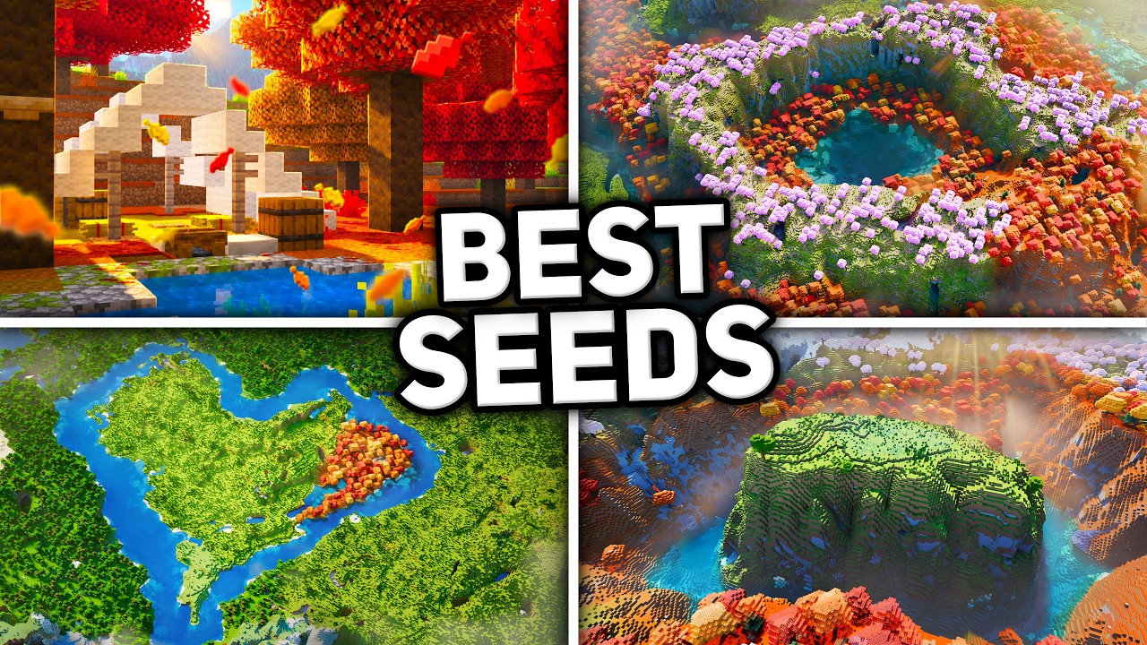 20 BEST MINECRAFT SEEDS for the NEW UPDATE! (Bedrock & Java Wilderness Bound)