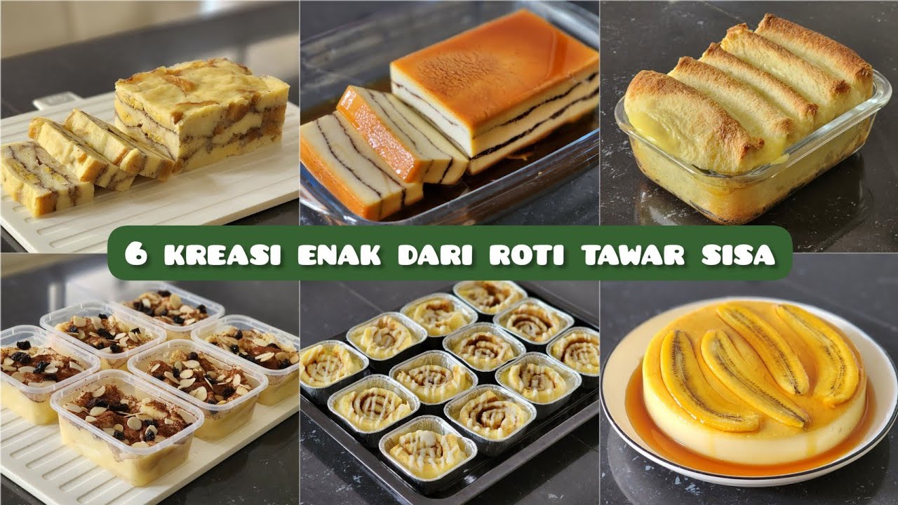 Roti tawar gak laku bikin pusing? jangan dibuang, dibuat gini aja dijamin jadi rebutan