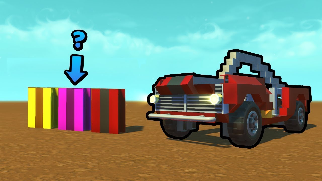 JAKI KOLOR MOJEGO MUSTANGA w Scrap Mechanic?