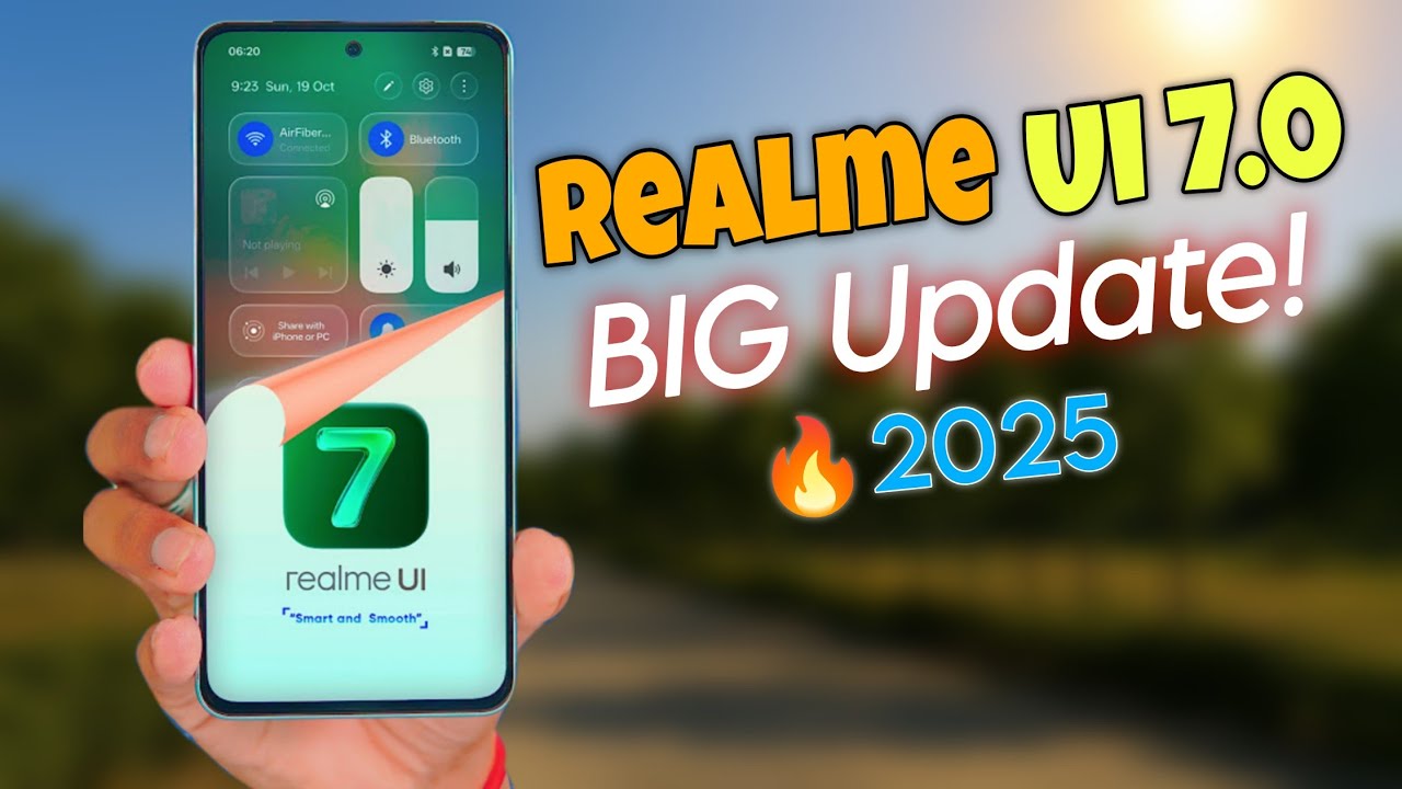 Realme UI 7.0 Update on Realme GT 6 | New Features Performance Test & Full Review