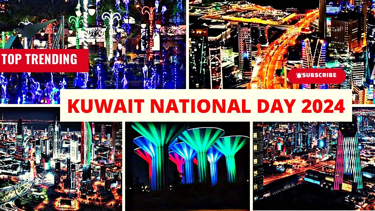 Kuwait 🇰🇼 National Day 2024 | Hala February Kuwait 4K| Kuwait National Day Song 2024 | KOC Kuwait