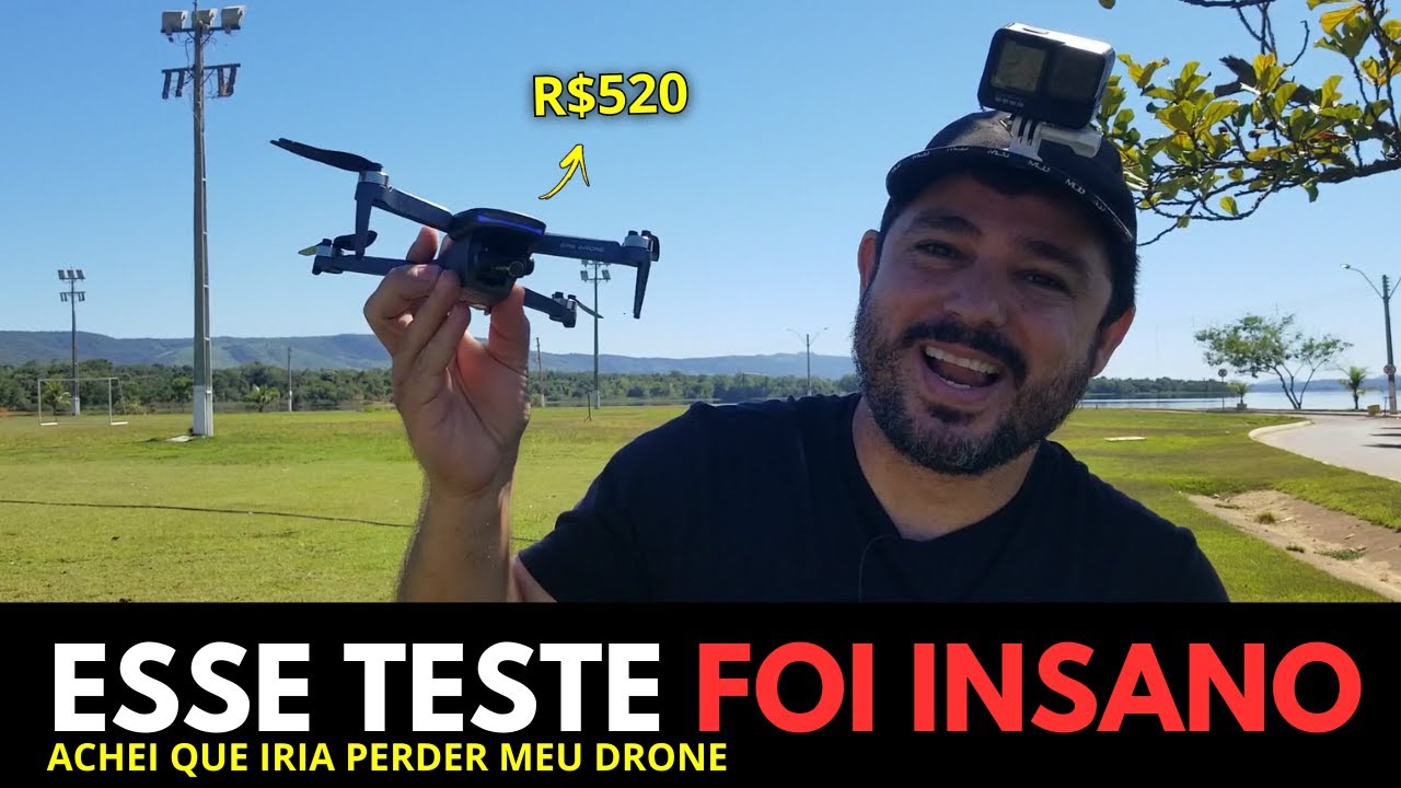 L200PRO O MELHOR DRONE BARATO É SEGURO? ACHEI QUE IRIA PERDER MEU DRONE