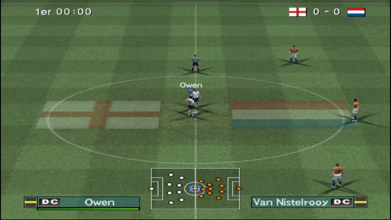 PRO EVOLUTION SOCCER 6 - ENGLAND vs NETHERLANDS |PS2 GAMEPLAY